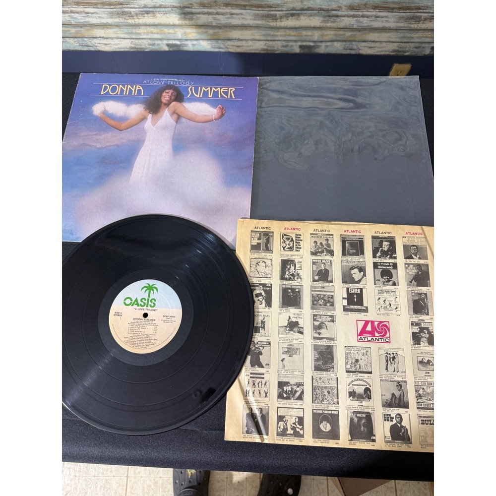 Donna Summer A Love Trilogy‎ LP 12" Vinyl 1976 Excellent Disco Soul OCLP 5004